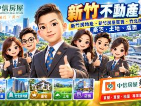 新竹不動產|新竹房地產、新竹房屋買賣、竹北房地產、豪宅、土地、店面
